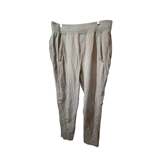 lululemon athletica Other - Lululemon Grey Jogger Sweatpants Size L Casual‎ Lounge Zip Pocket